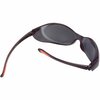 Global Industrial Frameless Safety Glasses, Side Shields, Anti-Fog, Smoke Lens 708404SM